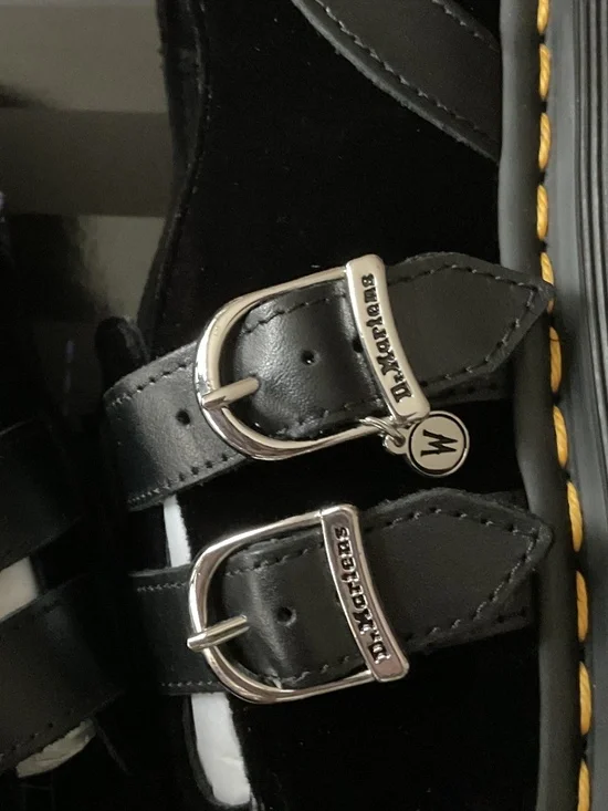 💐NWT💐 Dr Martens LIMITED EDITION RAMSEY WEDNESDAY PLATFORM CREEPERS - size 8 - Picture 11 of 14